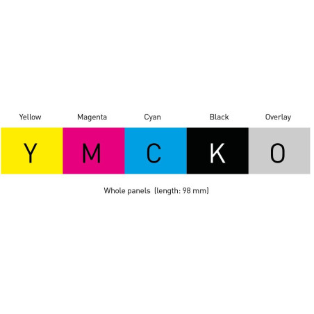 EVOLIS Ruban encreur YMCKO, pour Primacy, Zenius, jusqu'à 200 Cartes, R5F002EAA, Neuf