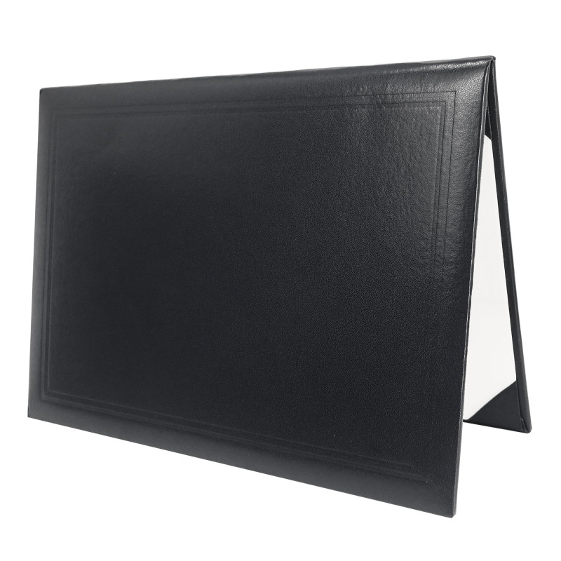 GraduatePro Porte Diplome A4 Couverture Certificat Dossier de Présentation-Noir GraduatePro Porte Diplome A4 Couverture Certificat Dossier de Présentation-Noir