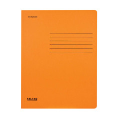 Falken - Réf. 80001472001F - Carton de 25 chemises à rabats carte recyclée A4 - Orange