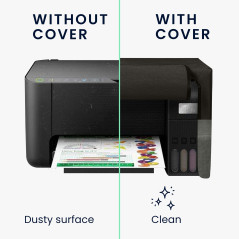 kwmobile Housse Compatible avec Epson EcoTank ET-2820 / ET-2810/2870 / 2880/2861 / 2862 - Housse de Protection pour imprimante -