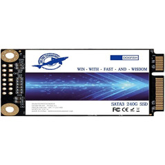 Dogfish SSD Msata 240Go Interne d'un Disque à l'état Solide De Bureau Portable De Haute Performance De Lecteur De Disque Dur (24