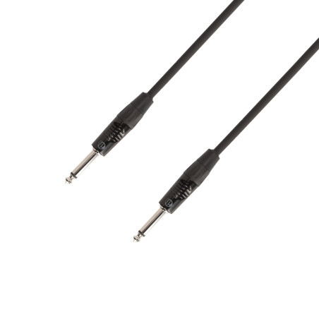 Adam Hall Cables 4 STAR IPP 0150 - Câble Instrument REAN Jack 6,35 mm mono vers Jack 6,35 mm mono 1,5 m