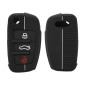 kwmobile Coque clé de Voiture Compatible avec Audi Clé 3-Touches Accessoire clé Voiture - Protection étui Souple en Silicone - N kwmobile Coque clé de Voiture Compatible avec Audi Clé 3-Touches Accessoire clé Voiture - Protection étui Souple en Silicone - N
