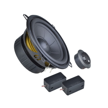 Ground Zero GZIC 130.2 Caisses haute-parleurs Kit 2 voies 13 cm pour prédisposition