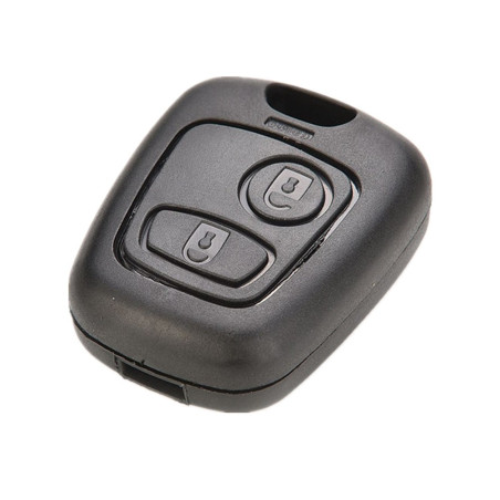 Happyit Plastique Voiture Clé de Remplacement Shell Couverture Cas pour Peugeot 107 207 307 407 106 206 306 406 CSL2017 Citroen