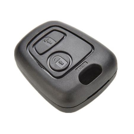 Happyit Plastique Voiture Clé de Remplacement Shell Couverture Cas pour Peugeot 107 207 307 407 106 206 306 406 CSL2017 Citroen