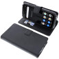 foto-kontor Housse Compatible avec Doogee S41 / S41 Pro Style Livre Noir Coque de Protection Portefeuille foto-kontor Housse Compatible avec Doogee S41 / S41 Pro Style Livre Noir Coque de Protection Portefeuille