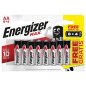 Energizer Piles Max Alkaline 8+4Free 1 Unité Energizer Piles Max Alkaline 8+4Free 1 Unité