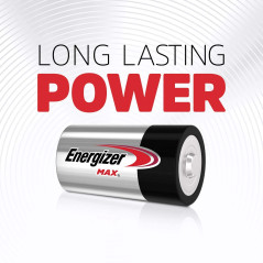 Energizer Piles Max Alkaline 8+4Free 1 Unité