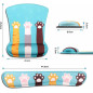 AOKSUNOVA Tapis de Souris Ergonomique Repose Poignet Clavier Poignet Support en Mousse Mémoire AOKSUNOVA Tapis de Souris Ergonomique Repose Poignet Clavier Poignet Support en Mousse Mémoire