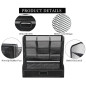 Vikmyer Organisateur de Bureau en Maille Multifonctionnel Noir pour Papeterie et Bureau, 9 Compartiments, 10,6 x 3,9 x 8 Pouces Vikmyer Organisateur de Bureau en Maille Multifonctionnel Noir pour Papeterie et Bureau, 9 Compartiments, 10,6 x 3,9 x 8 Pouces