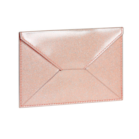 Exacompta - 5105169E - Pochette Eden - 10,5 x 15,5 cm - Coloris rose poudré