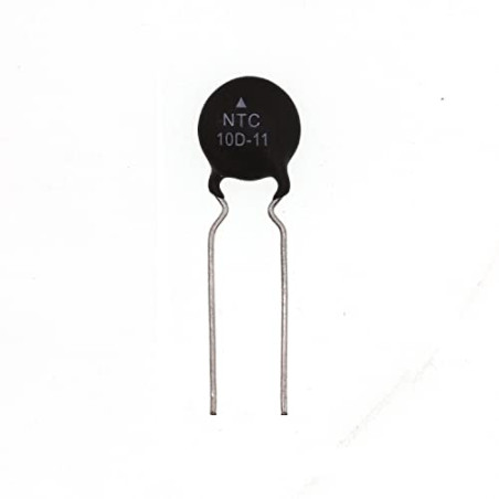 HUABAN 20 pièces NTC 10D-11 10 Ohm MF72 Thermistor à coefficient de température négatif de type chauffage direct 20%