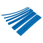 Radiostore Assortiment de 100 gaines thermorétractables bleues Radiostore Assortiment de 100 gaines thermorétractables bleues