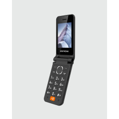 Konrow Senior Flip (4G - 2.8'' - avec Station de Charge) Noir