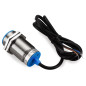 Heschen M30 Détecteur de proximité inductif, Type de bouclier, LJ30A3-10-Z/BX, Détecteur 10mm, 10-30VDC 200mA, NPN normalement o