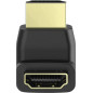 Hama Adaptateur d’Angle HDM Haute Vitesse (Connecteur HDMI Angle Droit 90°, Plaqués Or, Compatible HD, Prise HDMI mâle vers Feme Hama Adaptateur d’Angle HDM Haute Vitesse (Connecteur HDMI Angle Droit 90°, Plaqués Or, Compatible HD, Prise HDMI mâle vers Feme