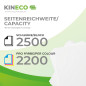 Kineco Pack de 4 Cartouches de Toner Compatible avec Brother TN241 TN245 HC Noir, Cyan, Magenta, Jaune DCP-9020 CDW HL-3140 CW H Kineco Pack de 4 Cartouches de Toner Compatible avec Brother TN241 TN245 HC Noir, Cyan, Magenta, Jaune DCP-9020 CDW HL-3140 CW H