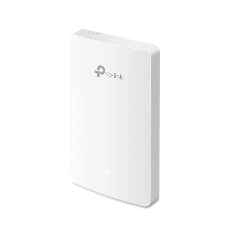 TP-Link Omada AC1200 Wireless MU-MIMO+ Dual-Band Gigabit Wall-Plate Access Point, 802.3af/802.3at, Easily Wall Mount, Integrated TP-Link Omada AC1200 Wireless MU-MIMO+ Dual-Band Gigabit Wall-Plate Access Point, 802.3af/802.3at, Easily Wall Mount, Integrated