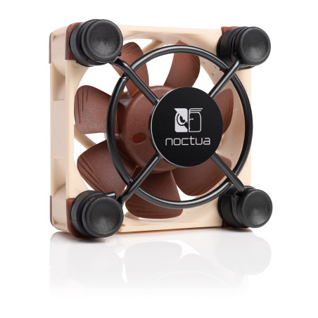 Noctua NA-FG1-4 Sx2, Grilles pour Ventilateurs 40 mm (Kit de 2, Noir)