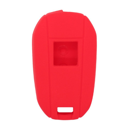 Brovacs Étui en silicone CV4300 pour clés de voiture - 3 boutons pour ouverture à distance - Pour Peugeot Citroën
