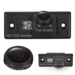 Dynavsal 1280 * 720 Pixel 1000TV Lines Super HD Caméra Imperméable Vision Nocturne,Plaque d'immatriculation Caméra de Recul pour