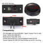 Dynavsal 1280 * 720 Pixel 1000TV Lines Super HD Caméra Imperméable Vision Nocturne,Plaque d'immatriculation Caméra de Recul pour Dynavsal 1280 * 720 Pixel 1000TV Lines Super HD Caméra Imperméable Vision Nocturne,Plaque d'immatriculation Caméra de Recul pour