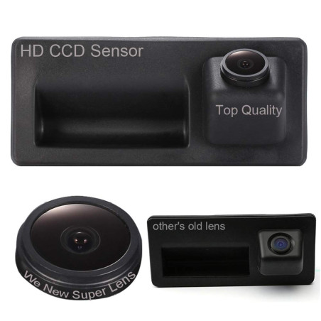 1280 * 720 Pixel 1000TV Lines HD Imperméable Vision Nocturne Caméra de recul Remplacement pour VW Touareg Sharan Touran Passat B