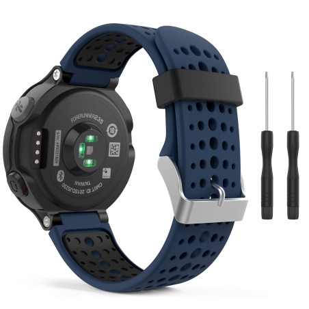 MoKo Bracelet Pour Garmin Forerunner 235/235 Lite/220/230/620/630/735 Smartwatch , Watch Band flexible en silicone avec des outi