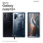 Dexnor pour Coque Samsung Galaxy Note 10 Plus, [Protecteur d'écran et Support Intégrés] Bouclier Antichoc de Protection de Quali