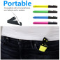 VOVIGGOL V Modèle Mini Support Telephone Bureau 4 Pièces, Porte Téléphone Portable de Voyage de Poche Pliable, Universel Support VOVIGGOL V Modèle Mini Support Telephone Bureau 4 Pièces, Porte Téléphone Portable de Voyage de Poche Pliable, Universel Support