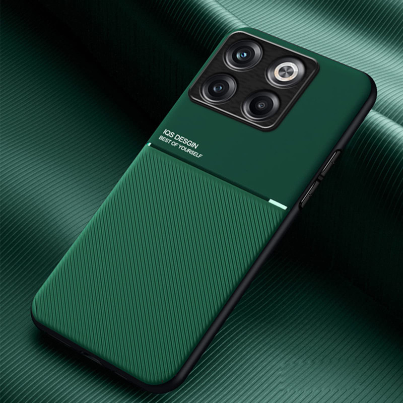 TIANCI Coque pour OnePlus Ace Pro/OnePlus 10T, Texture Antidérapante et Antichoc Housse, [Cuir PU Doux pour la Peau] [TPU Ultra-