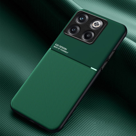 TIANCI Coque pour OnePlus Ace Pro/OnePlus 10T, Texture Antidérapante et Antichoc Housse, [Cuir PU Doux pour la Peau] [TPU Ultra-