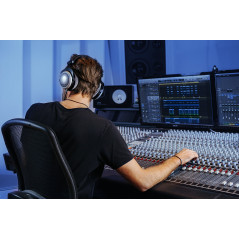 beyerdynamic DT 880 Édition 600 Ohm, Casque stéréo Circum-aural. Modèle Semi-Ouvert, Filaire, Haut de Gamme, à Utiliser avec des