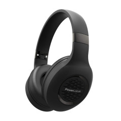 PowerLocus Casque Bluetooth sans-Fil, Casque Audio avec Microphone Intégré, Basses fréquences Stéréo Hi-FI, Confortable Cache-Or