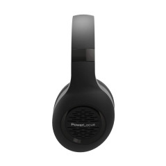 PowerLocus Casque Bluetooth sans-Fil, Casque Audio avec Microphone Intégré, Basses fréquences Stéréo Hi-FI, Confortable Cache-Or