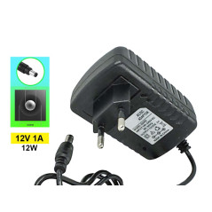 Alimentation Universelle, transformateur 12 V, Chargeur Mural avec Prise EU, Sortie Jack 5,5 x 2,1 mm, pour caméra CCTV, Bande L