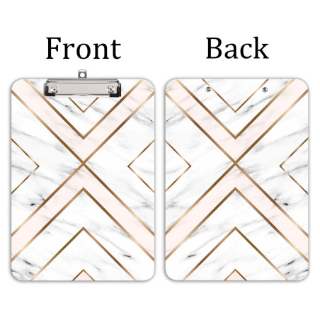 Hnogri porte bloc a4 avec pince, Plastique dur, Clipboard A4 dessin de mode, Planchettes à pince et porte-formulaires, 32CM x22C