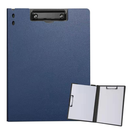 ZMREN Porte Bloc A4 Avec Pince, Porte bloc en plastique format lettre standard A4, avec double clip, pour infirmières étudiants,