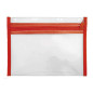 VELOFLEX 4350020 - Pochette porte-documents avec fermeture éclair, 1 pièce, DIN A5, classé, rouge, VELOBAG XXS, pochette à ferme VELOFLEX 4350020 - Pochette porte-documents avec fermeture éclair, 1 pièce, DIN A5, classé, rouge, VELOBAG XXS, pochette à ferme