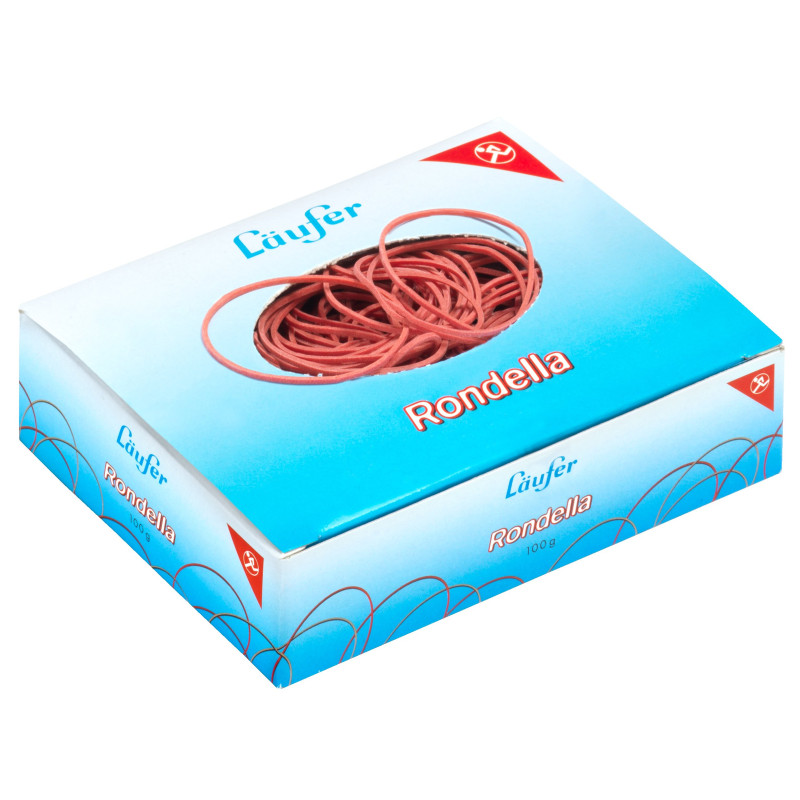 Läufer 50747 élastiques Rondella No. 15, diamètre 100 mm, carton de 100g, rouge, particulièrement durable Läufer 50747 élastiques Rondella No. 15, diamètre 100 mm, carton de 100g, rouge, particulièrement durable
