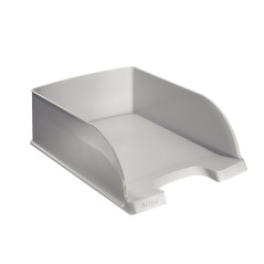 Leitz Corbeille à Courrier A4, Jumbo, Blanc, Plus, 52330001
