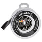 ISOLATECH Gaine thermorétractable 2:1 sans colle noir blister rouleau Ø8mm 3 mètres pour automobile vélo camping câbles électron ISOLATECH Gaine thermorétractable 2:1 sans colle noir blister rouleau Ø8mm 3 mètres pour automobile vélo camping câbles électron