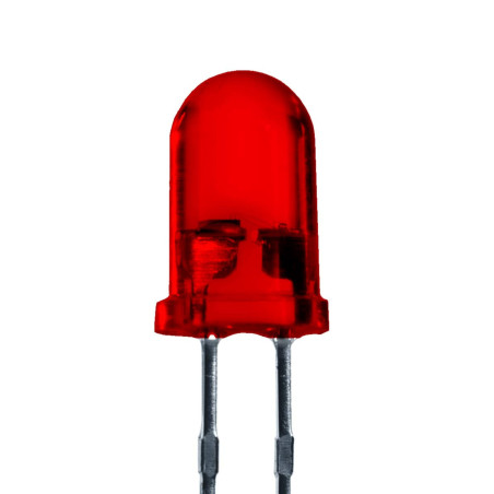 Lumetheus LED Diodes électroluminescentes 5mm couleur Rouge Ultra-lumineux 3000 mcd 100 pièces 2-3V 2 Pin LEDs Ampoule Diode à s