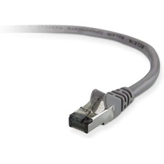 Belkin - Câble éthernet RJ45 CAT6, STP, M/M - 5M - Gris