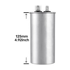BOJACK 70uf 370 450 V AC CBB65 Condensateur rond de démarrage moteur et ventilateur 70 MFD 10000 AFC