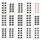 Kit de diodes redresseurs et Schottky SMD - 150 pièces 15 modèles - M1 M4 M7 RS1M S1M S2M S3M SS14 SS16 SS24 SS26 SS34 SS36 US1M Kit de diodes redresseurs et Schottky SMD - 150 pièces 15 modèles - M1 M4 M7 RS1M S1M S2M S3M SS14 SS16 SS24 SS26 SS34 SS36 US1M