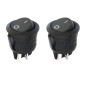 cyclingcolors 2x Interrupteur mécanique à bascule rond R13 230V 4A Bipolaire ON OFF Automatisation Commutateur bandeau LED cuisi cyclingcolors 2x Interrupteur mécanique à bascule rond R13 230V 4A Bipolaire ON OFF Automatisation Commutateur bandeau LED cuisi