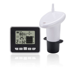 Contrôleur de niveau à ultrasons Sensor Capteur de niveau de liquide sans fil Capteur de niveau de liquide de profondeur de rése