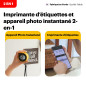 Kodak Memo Shot Era Cadeau Noel - Appareil Photo numérique instantané & Imprimante Photo, Blanc (Appareil Photo avec 1 Rouleau d Kodak Memo Shot Era Cadeau Noel - Appareil Photo numérique instantané & Imprimante Photo, Blanc (Appareil Photo avec 1 Rouleau d